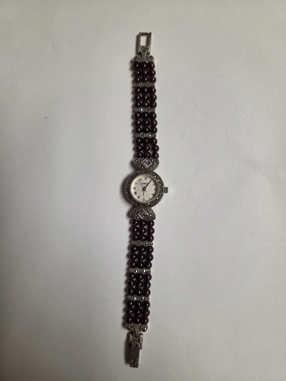 Chico's 925 Silver Genuine Stones Watch